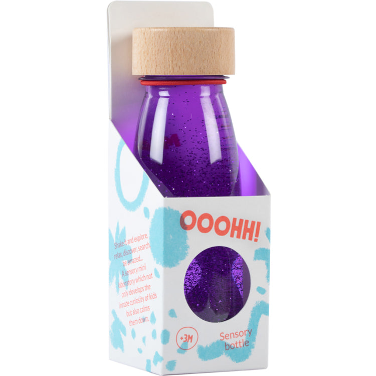 Petit boum - Bouteille sensorielle Float Mauve