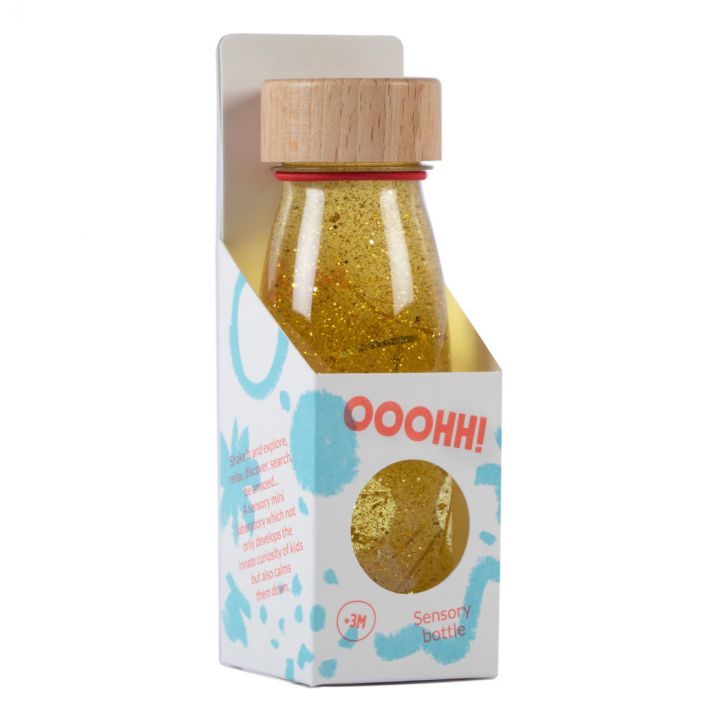 Petit boum - Bouteille sensorielle Float Or