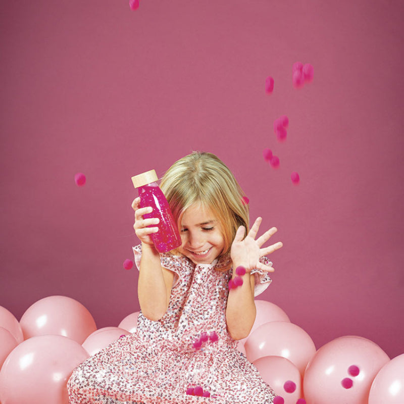 Petit boum - Bouteille sensorielle Float Rose