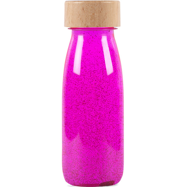 Petit boum - Bouteille sensorielle Float Rose Fluo