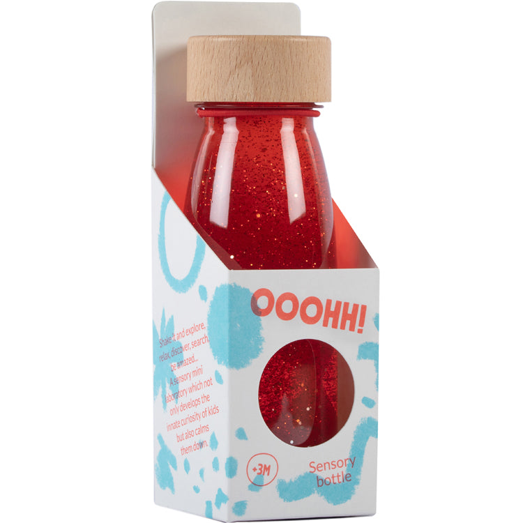 Petit boum - Bouteille sensorielle Float Rouge