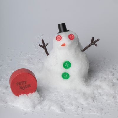 Petit boum - Bouteille sensorielle Sound Edition limitée Noël Bonhomme de neige