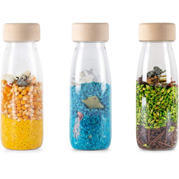 Petit boum - 3 Bouteilles sensorielles Pack Nature