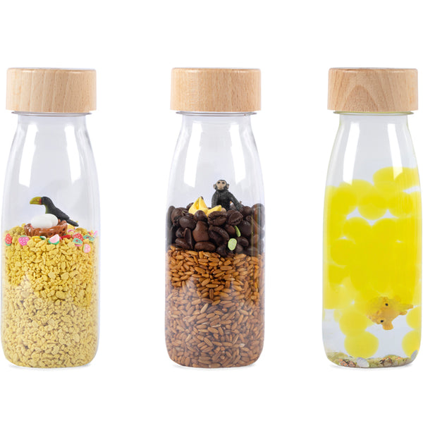 Petit boum - 3 Bouteilles sensorielles Pack Tropical