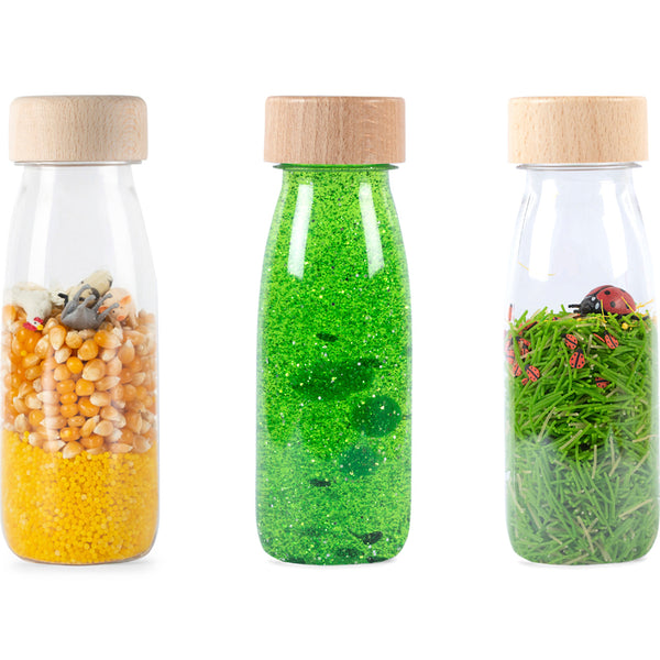 Petit boum - 3 Bouteilles sensorielles Pack Vie