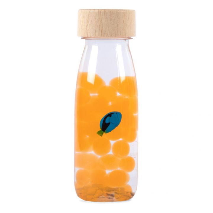 Petit boum - Bouteille sensorielle Sound Poisson bleu