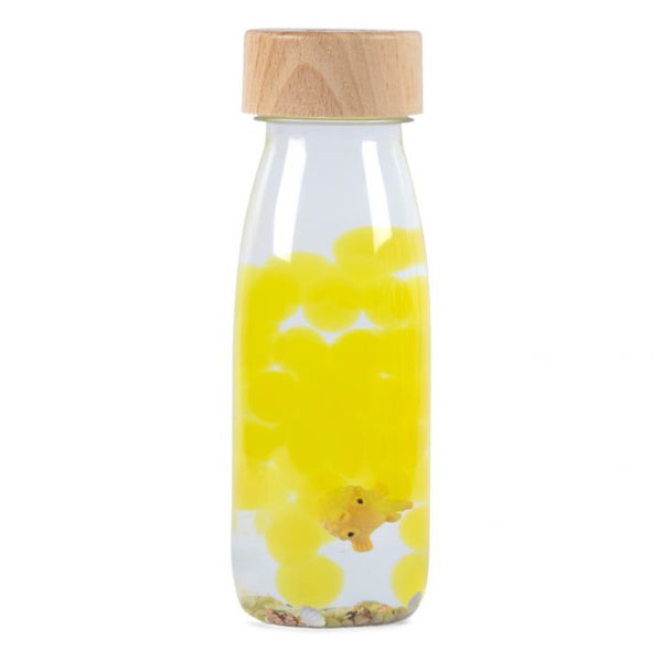 Petit boum - Bouteille sensorielle Sound Poisson jaune