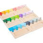 Plateaux d'association de couleurs