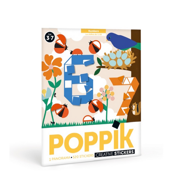 Poppik - Creative Stickers Chiffres