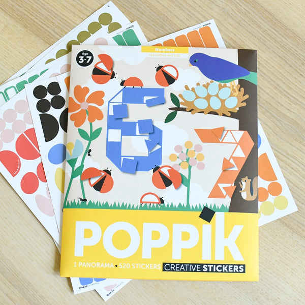 Poppik - Creative Stickers Chiffres