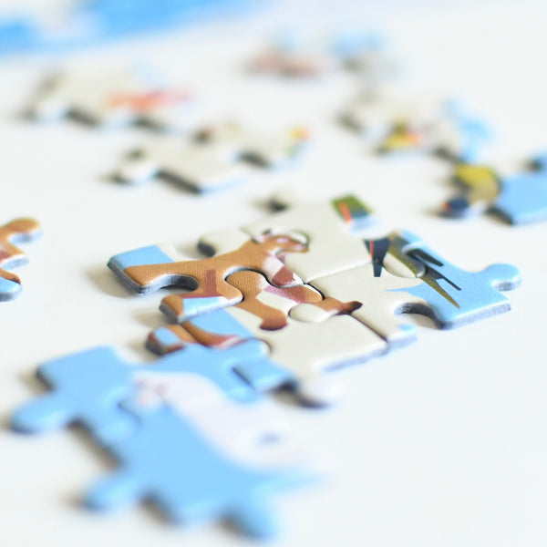 Poppik - Discovery Puzzle Animaux du monde 500 pcs