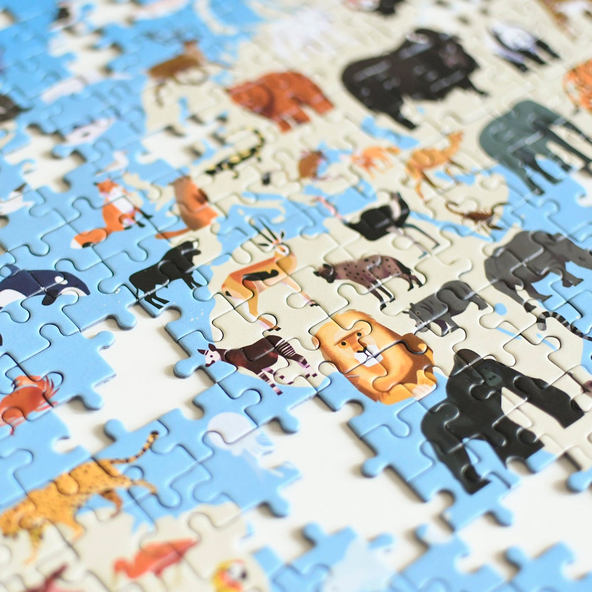 Poppik - Discovery Puzzle Animaux du monde 500 pcs