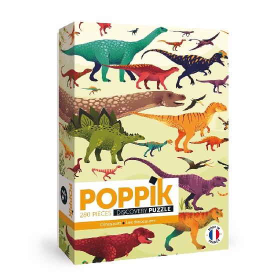 Poppik - Discovery Puzzle Dinosaures 280 pcs