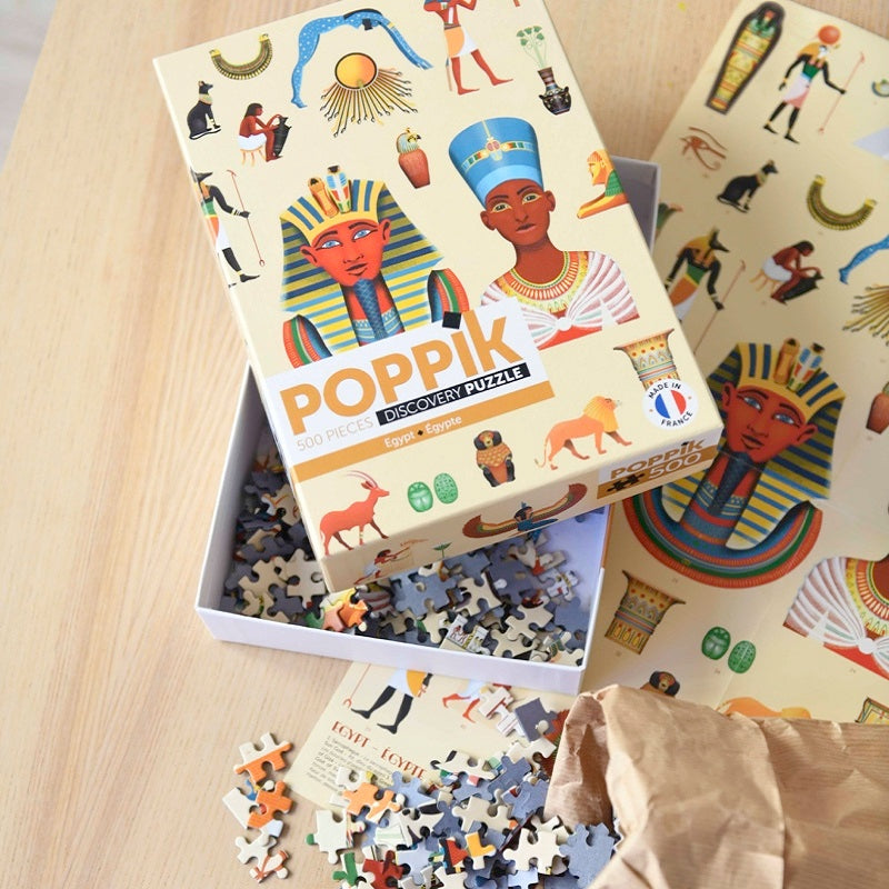Poppik - Discovery Puzzle Egypte 500 pcs