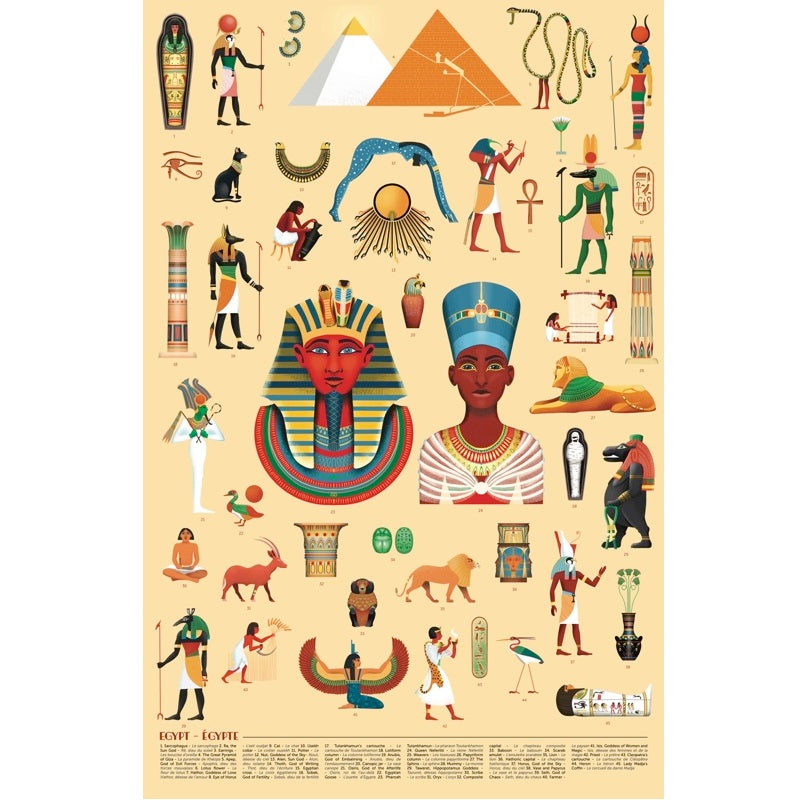 Poppik - Discovery Puzzle Egypte 500 pcs