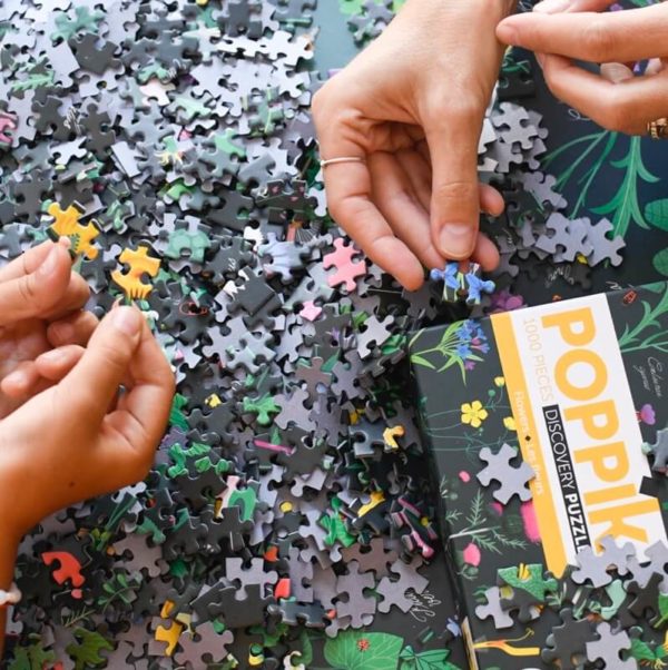 Poppik - Discovery Puzzle Fleurs 1000 pcs