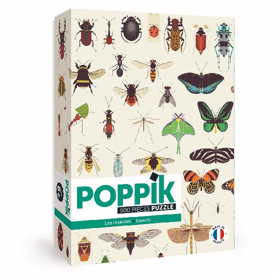Poppik - Discovery Puzzle Insectes 500 pcs