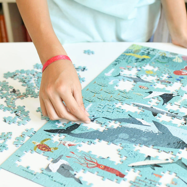 Poppik - Discovery Puzzle Océans 500 pcs