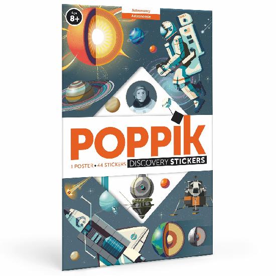Poppik - Discovery Stickers Astronomie