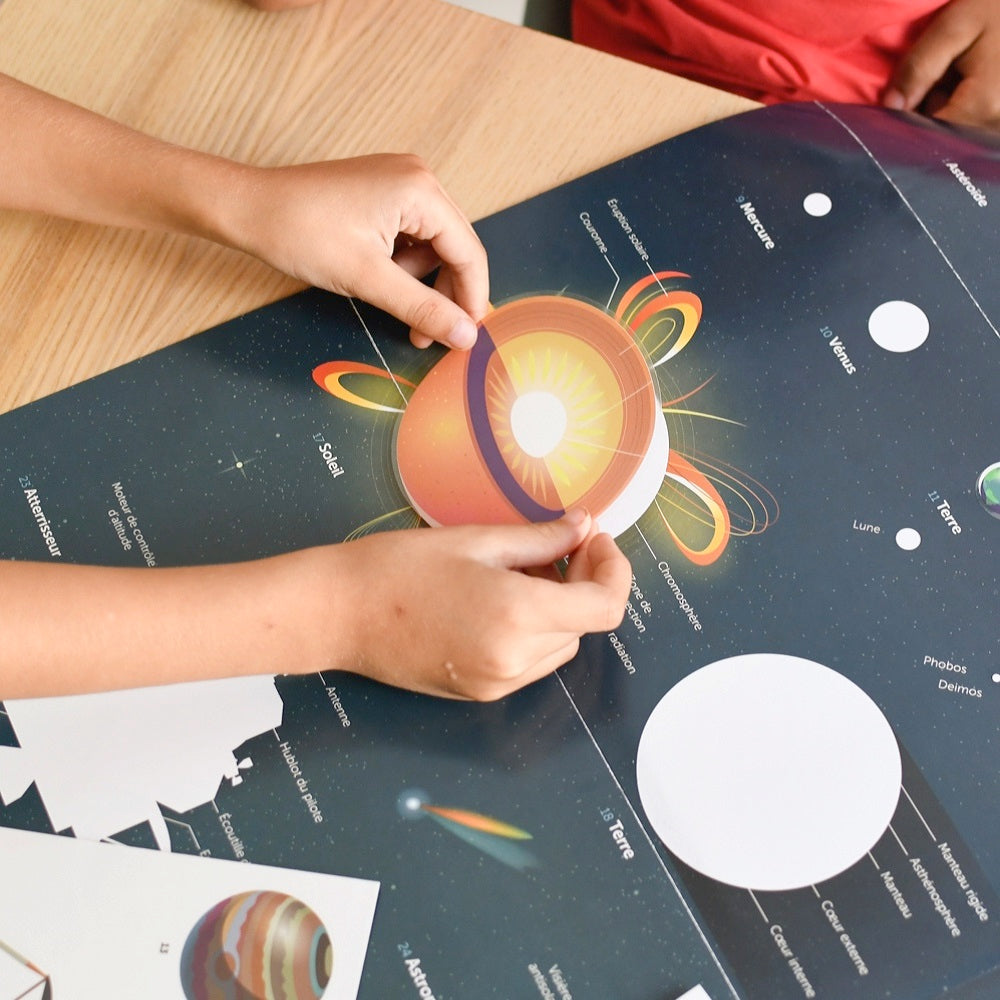 Poppik - Discovery Stickers Astronomie