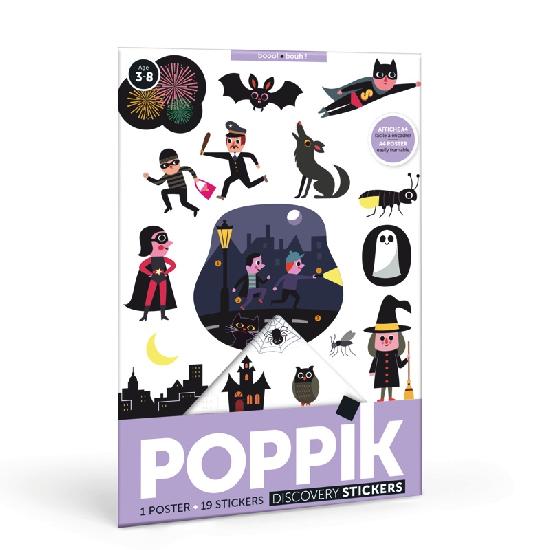 Poppik - Discovery Stickers Booo!