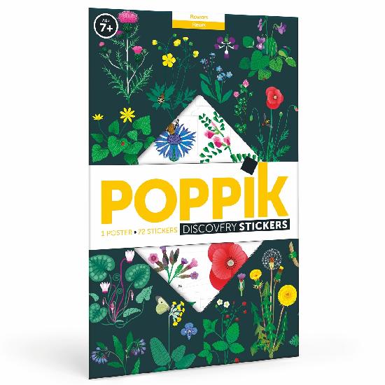 Poppik - Discovery Stickers Fleurs