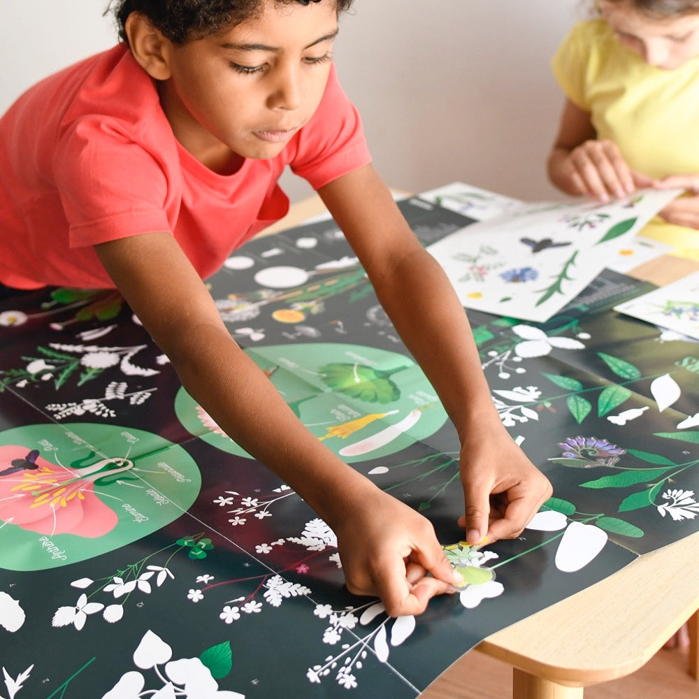Poppik - Discovery Stickers Fleurs