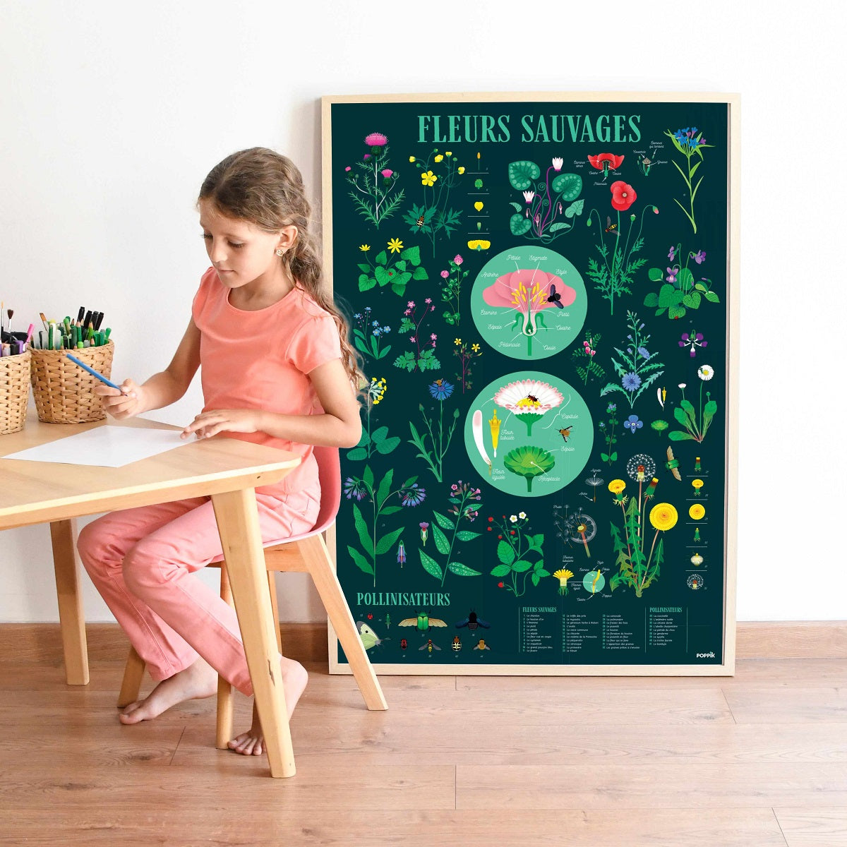 Poppik - Discovery Stickers Fleurs