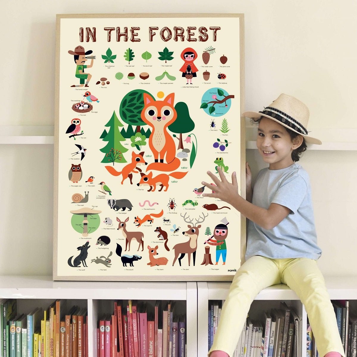 Poppik - Discovery Stickers Forêt