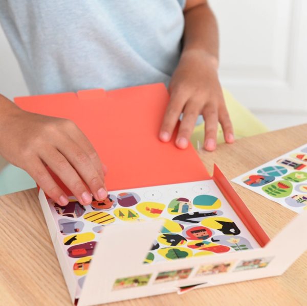 Poppik - Sticker Story 3 Petits cochons