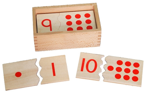 Puzzle numérique 1 à 10