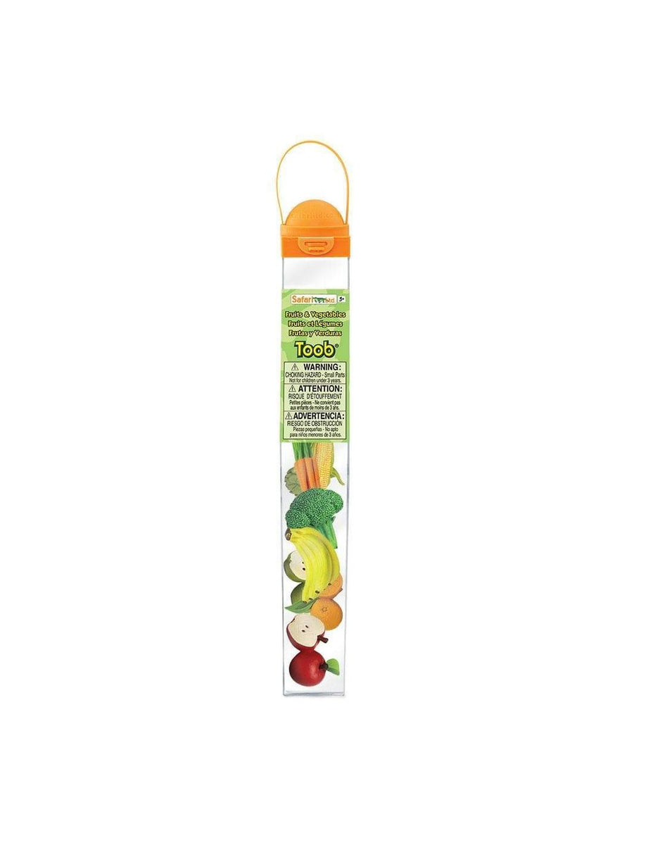 Safari Ltd - Tube Fruits et légumes