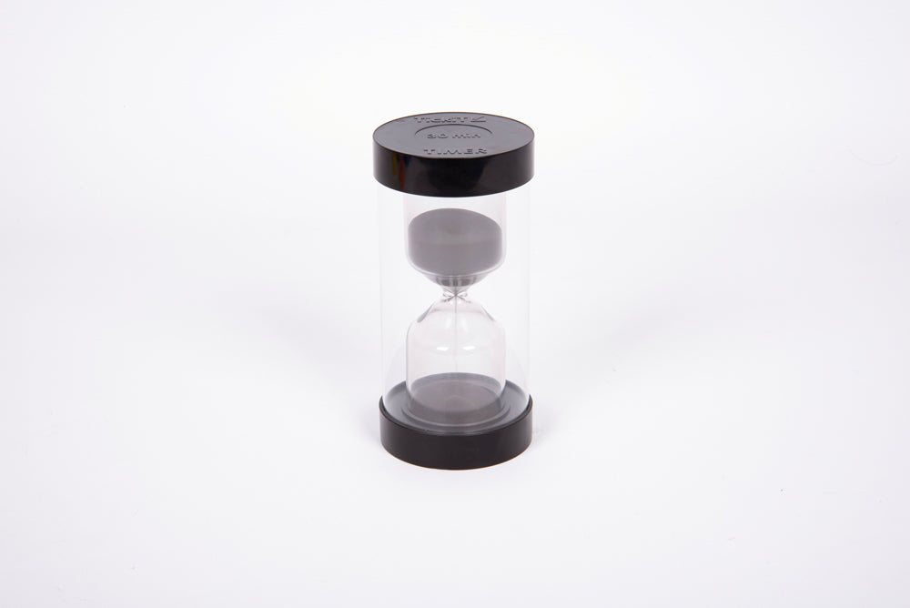 Tickit - ColourBright Sand Timer 30 Min Black