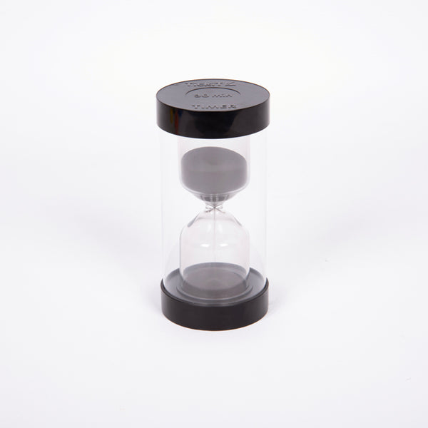 Tickit - ColourBright Sand Timer 30 Min Black