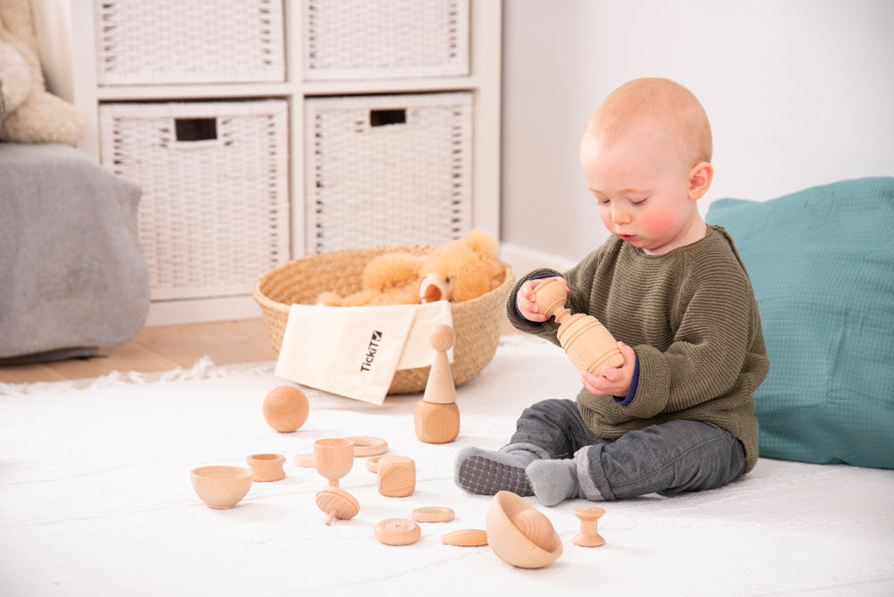 Tickit - Heuristic Play Wooden Basic Set