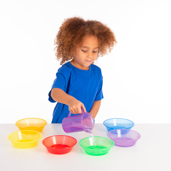 Tickit - Bols de tri de couleurs translucides