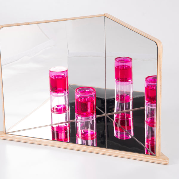 Tickit - Wooden 4-Way Mirror