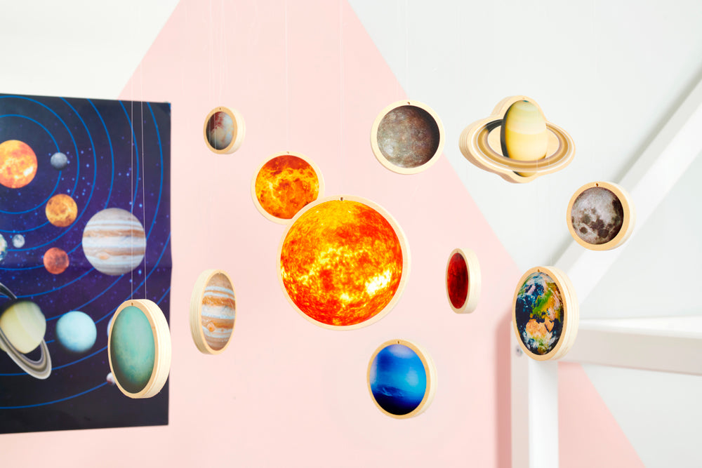 Tickit - Wooden Solar System Discs
