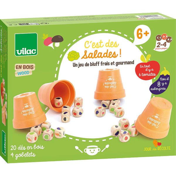 Vilac - C'est des salades Jeu de bluff
