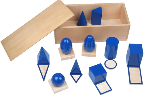 Volumes géométriques avec boîte