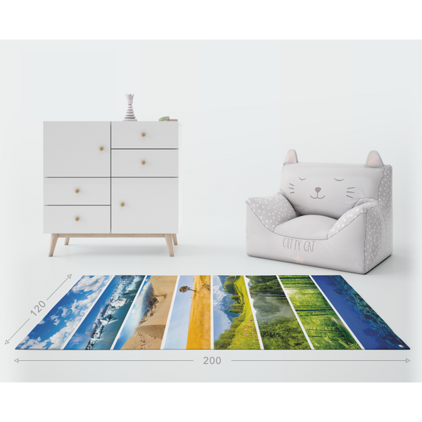 Yahil éditions - Tapis Les Milieux de Vie XXL